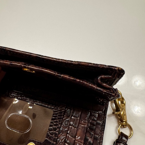 Brahmin Melbourne Collection Debra Crocodile-Embossed Wallet - Picture 6 of 10